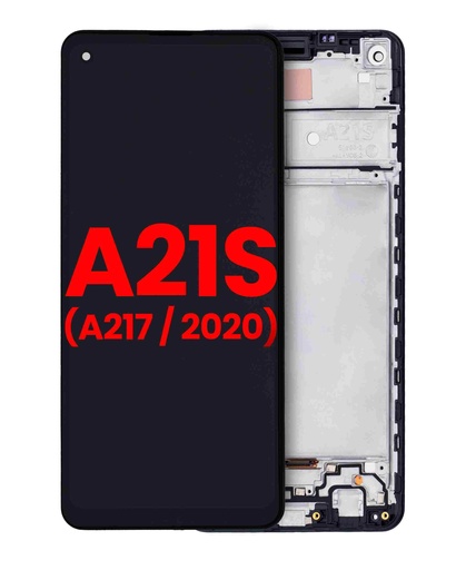 [107083029304] Bloc écran LCD pour Compatible SAMSUNG A21S (A217/2020) (Aftermarket Plus)