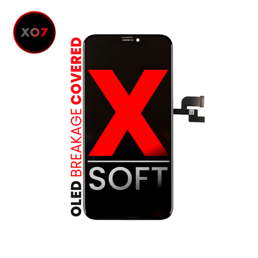 [107082002109] Bloc écran OLED compatible pour iPhone X - XO7 - Soft