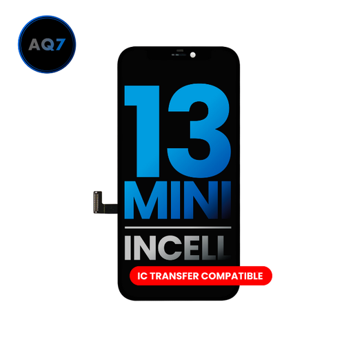 [107082080902] Bloc écran LCD compatible pour iPhone 13 Mini - AQ7 - Incell