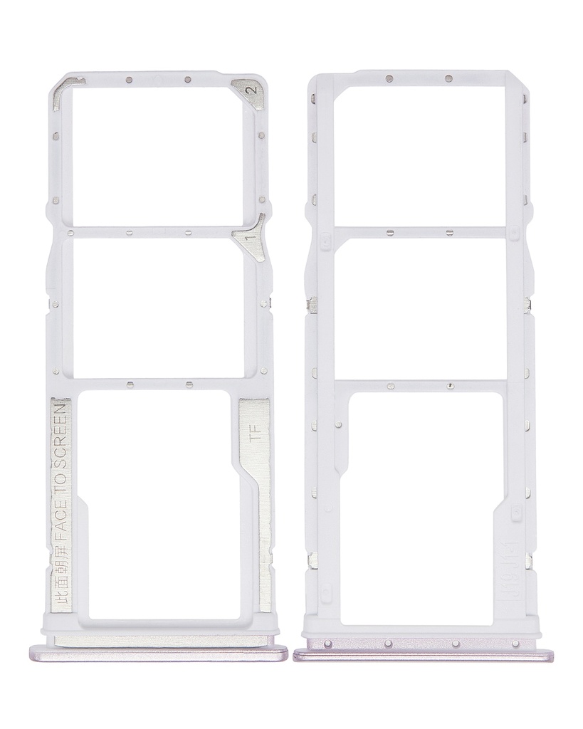 Tiroir SIM double Compatible pour Xiaomi Redmi 9 / Poco M2 (Pink)