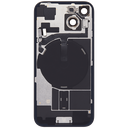 Vitre arrière avec adhésif et MagSafe original pour iPhone 15 - Avec Logo - Grade A - Rose