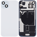 Vitre arrière avec adhésif et MagSafe original pour iPhone 15 Plus - Avec Logo - Grade A - Bleu