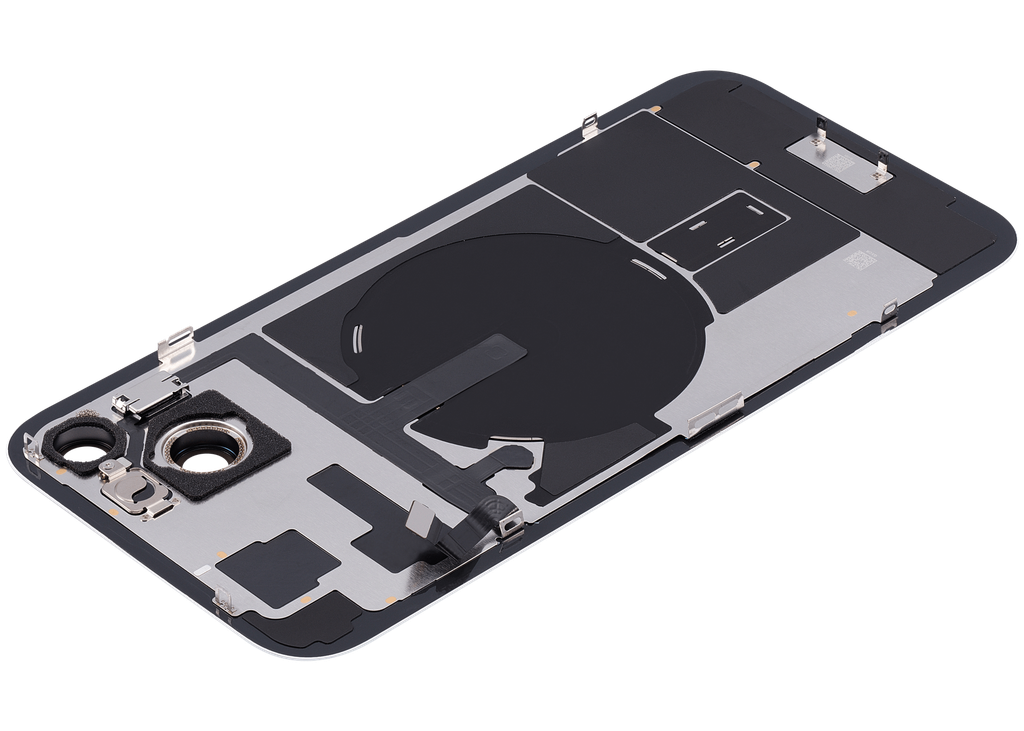 Vitre arrière avec adhésif et MagSafe original pour iPhone 15 Plus - Avec Logo - Grade A - Vert