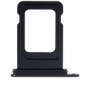 Tiroir SIM double compatible iPhone 15 - 15 Plus - Noir