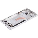 Bloc écran OLED avec châssis compatible SAMSUNG S22 Ultra 5G - Aftermarket Plus - Phantom White