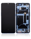 Bloc écran OLED sans châssis compatible OnePlus 7T - Aftermarket Plus - Bleu glacier
