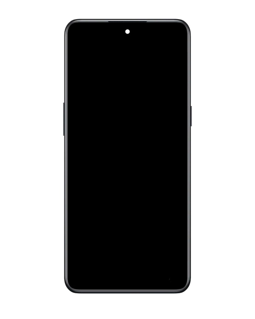 Bloc écran avec châssis pour OnePlus 10T 5G - Genuine OEM - Moonstone Black