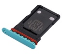 Tiroir SIM double compatible OnePlus 8T - Vert Aquamarine