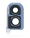 Lentille caméra arrière avec support compatible SAMSUNG A40 - A405 2019 - Bleu