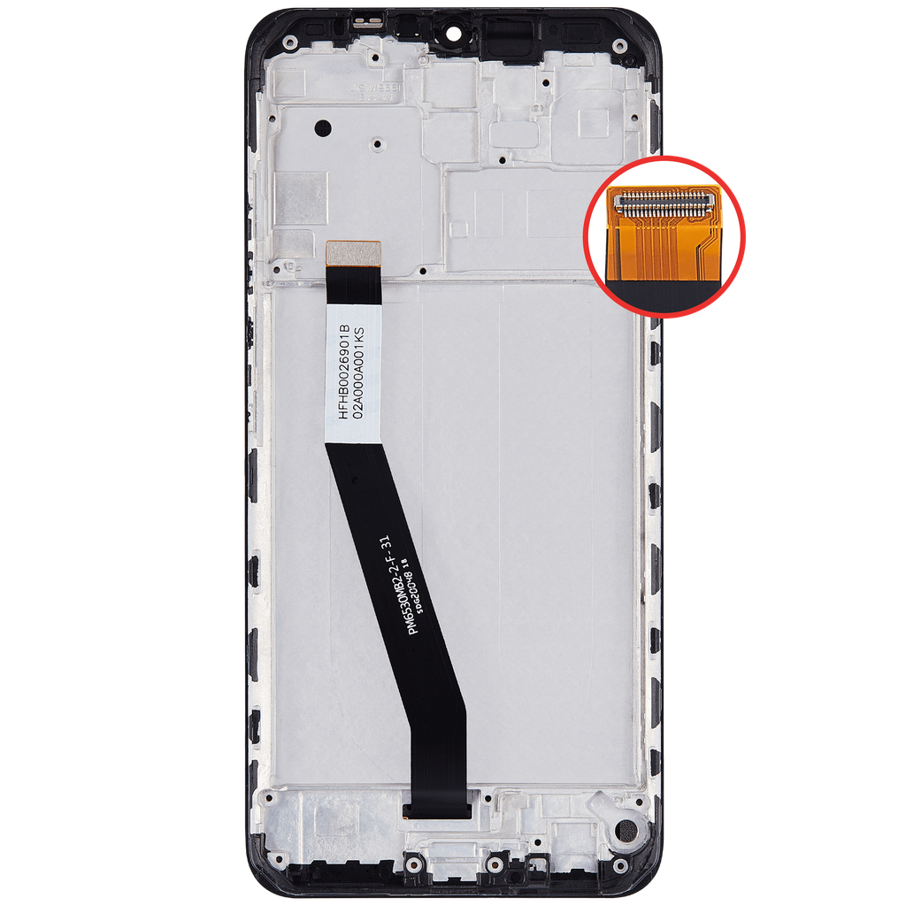 Bloc écran LCD avec châssis compatible Xiaomi Redmi 9 - Poco M2 - Aftermarket Plus - Toutes couleurs