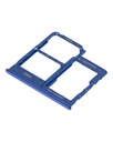 Tiroir SIM double compatible SAMSUNG A40 - A405 2019 - Bleu