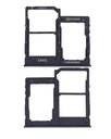 Tiroir SIM double compatible SAMSUNG A40 - A405 2019 - Noir