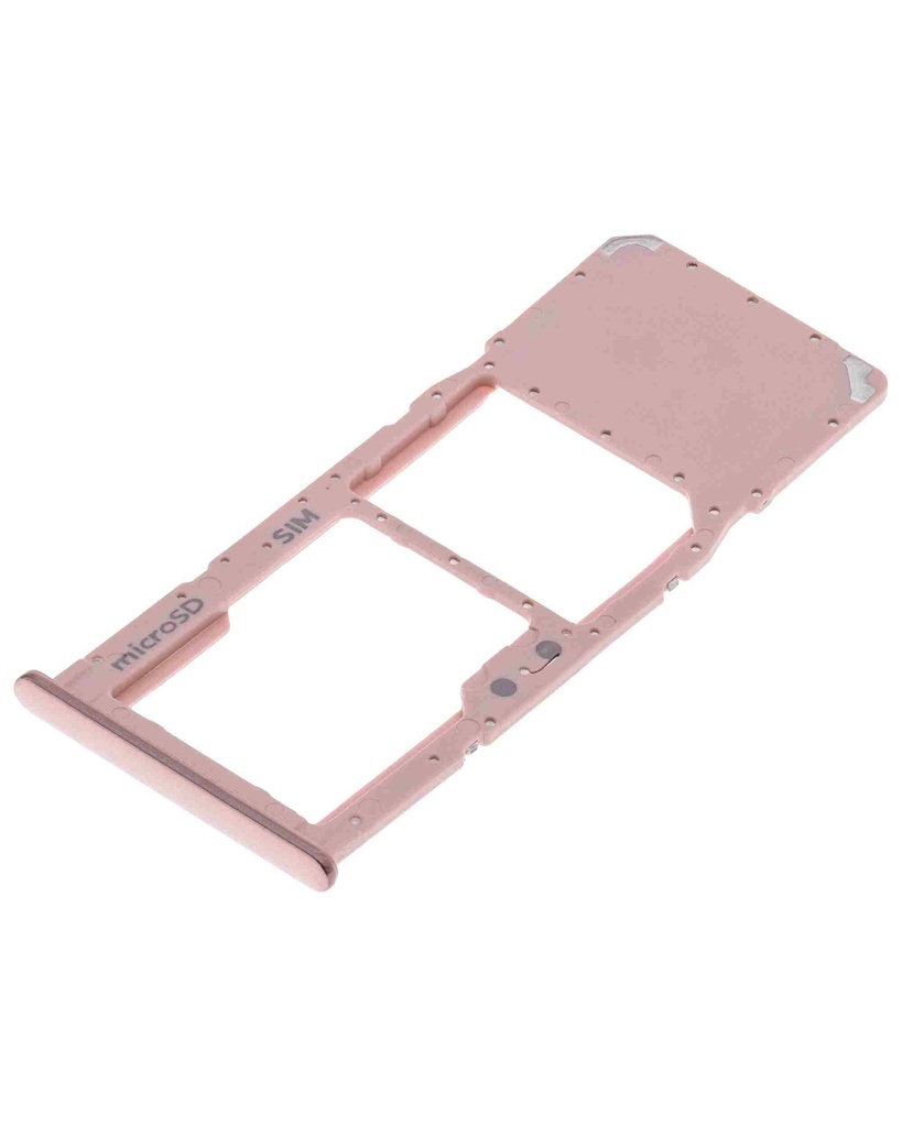 Tiroir SIM compatible SAMSUNG A51 4G - A515 2019 et A71 - A715 2020 - Prism Crush Pink