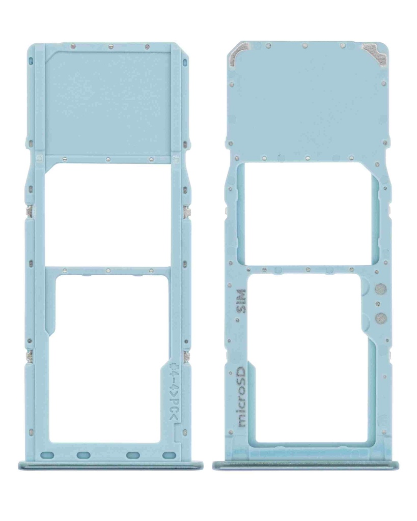 Tiroir SIM compatible SAMSUNG A51 4G - A515 2019 et A71 - A715 2020 - Prism Crush Blue