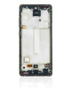 Bloc écran OLED avec châssis compatible SAMSUNG A52 4G - A525 2021 - A52 5G - A526 2021 - A52s 5G - A528 2021 - 6,36" - Aftermarket Plus - Blanc