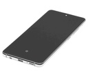 Bloc écran OLED avec châssis compatible SAMSUNG A51 5G - A516 2020 - châssis Non-Verizon 5G UW 6,46" - Aftermarket Plus - Prism Cube White