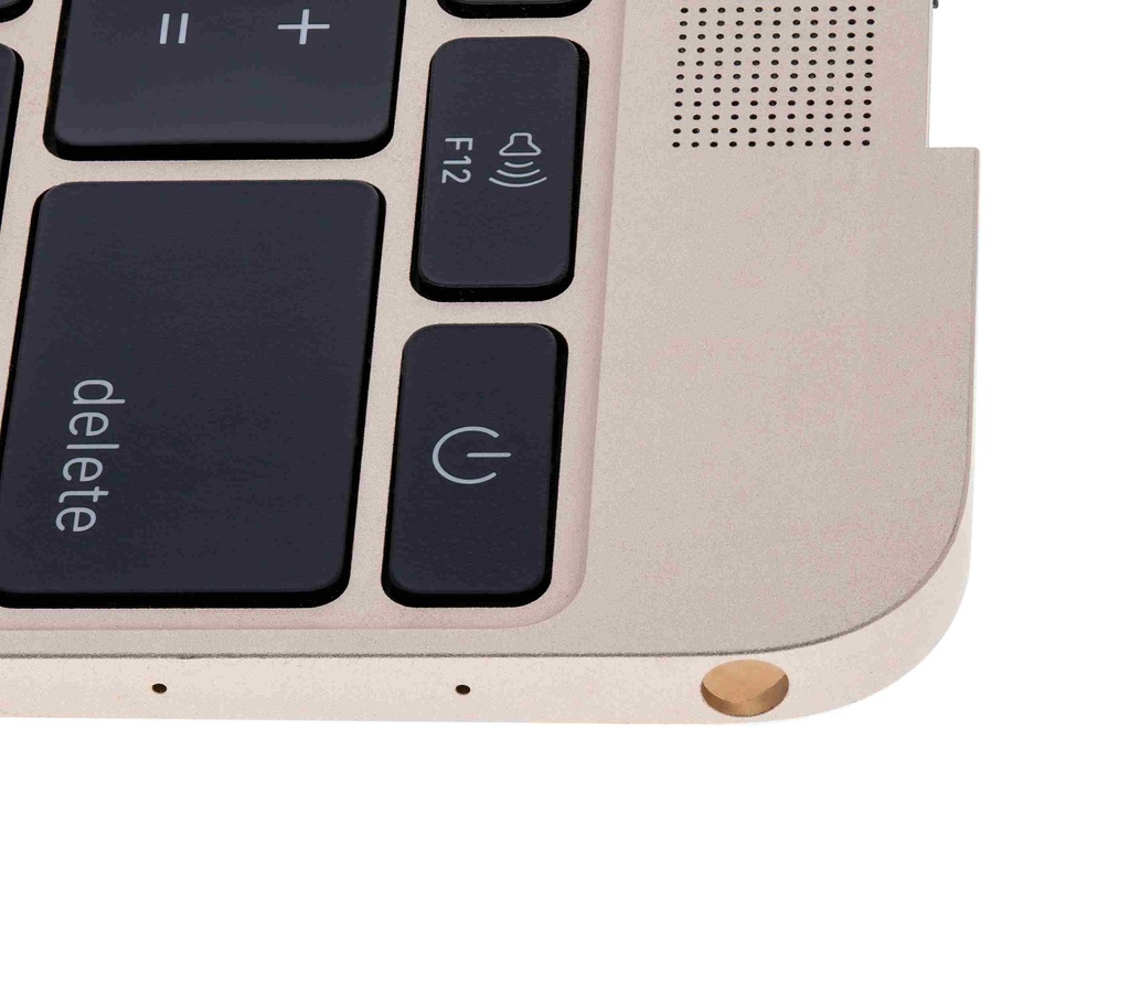 Top Case avec clavier rétroéclairé AZERTY pour Macbook Retina 12" - A1534 - Début 2015 - Or