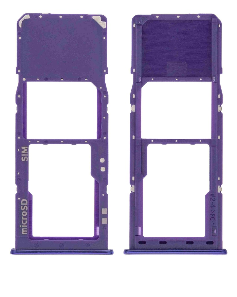 Tiroir SIM compatible SAMSUNG A30s - A307 2019 - Violet
