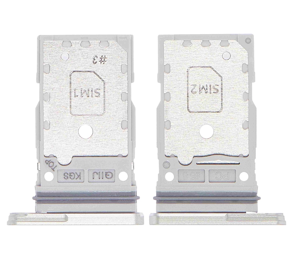 Tiroir SIM compatible SAMSUNG S21 FE 5G - Blanc