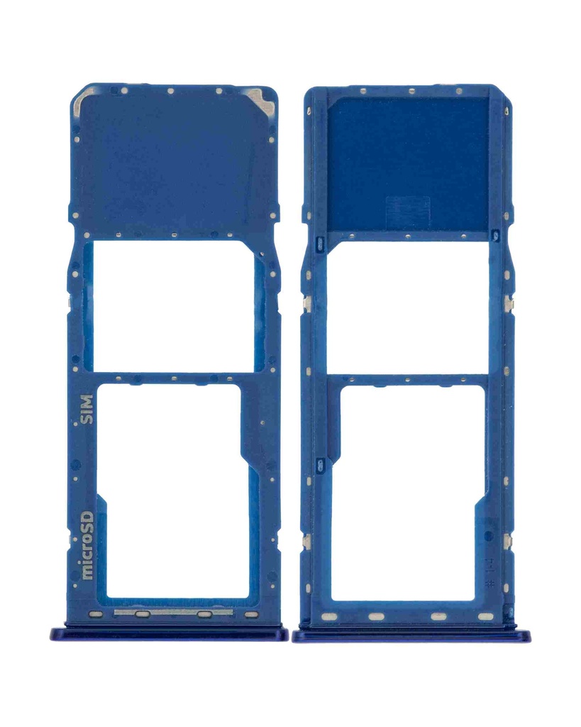 Tiroir SIM compatible SAMSUNG A20 - A205 2019 - A30 - A305 2019 et A50 - A505 2019 - Bleu