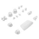 Ensemble boutons manette Playstation 5 - 16 pièces - Blanc