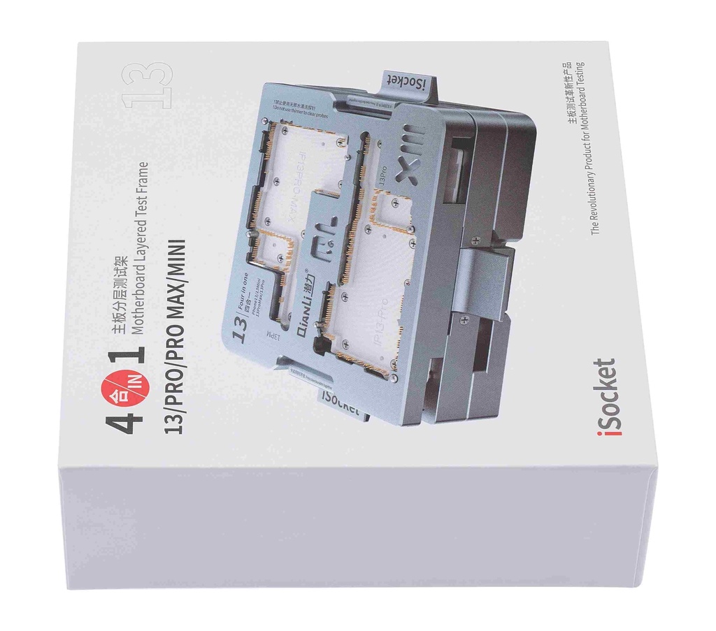 Plateforme ISOCKET Qianli compatible iPhone 13 - 13 Pro - 13 Pro Max et 13 Mini - 4 en 1