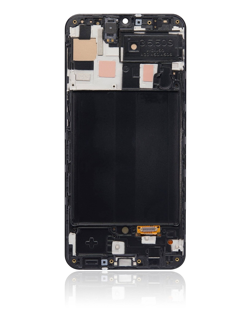 Bloc écran OLED avec châssis compatible Samsung Galaxy A50s A507 2019 - Aftermarket Plus - Toutes couleurs