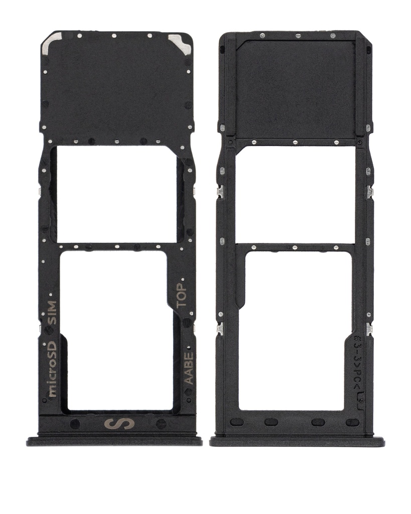Tiroir SIM compatible Samsung Galaxy A02 A022 2020 - Noir