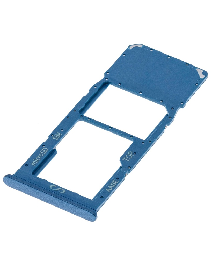 Tiroir SIM compatible Samsung Galaxy A02 A022 2020 - Bleu