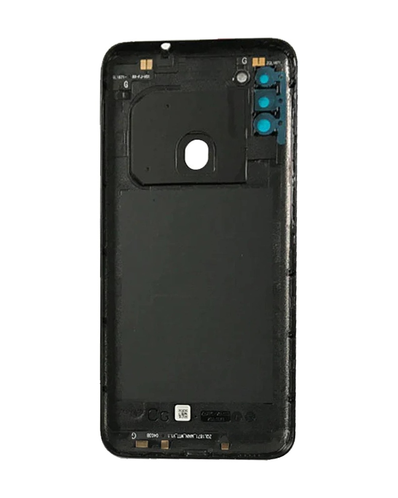 Vitre arrière avec lentille caméra compatible Samsung Galaxy A11 A115 2020 - SERVICE PACK - Noir