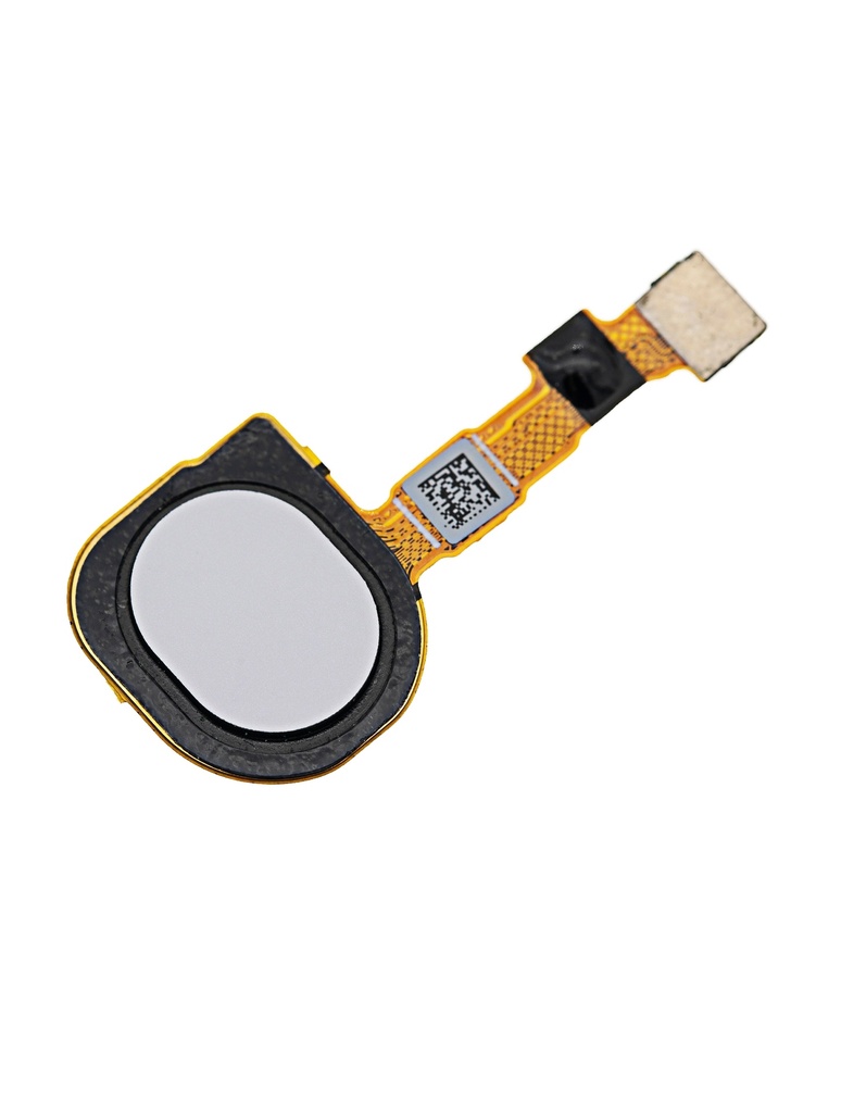 Lecteur d'empreintes digitales avec nappe bouton power compatible Samsung Galaxy A11 A115 2020 - Blanc