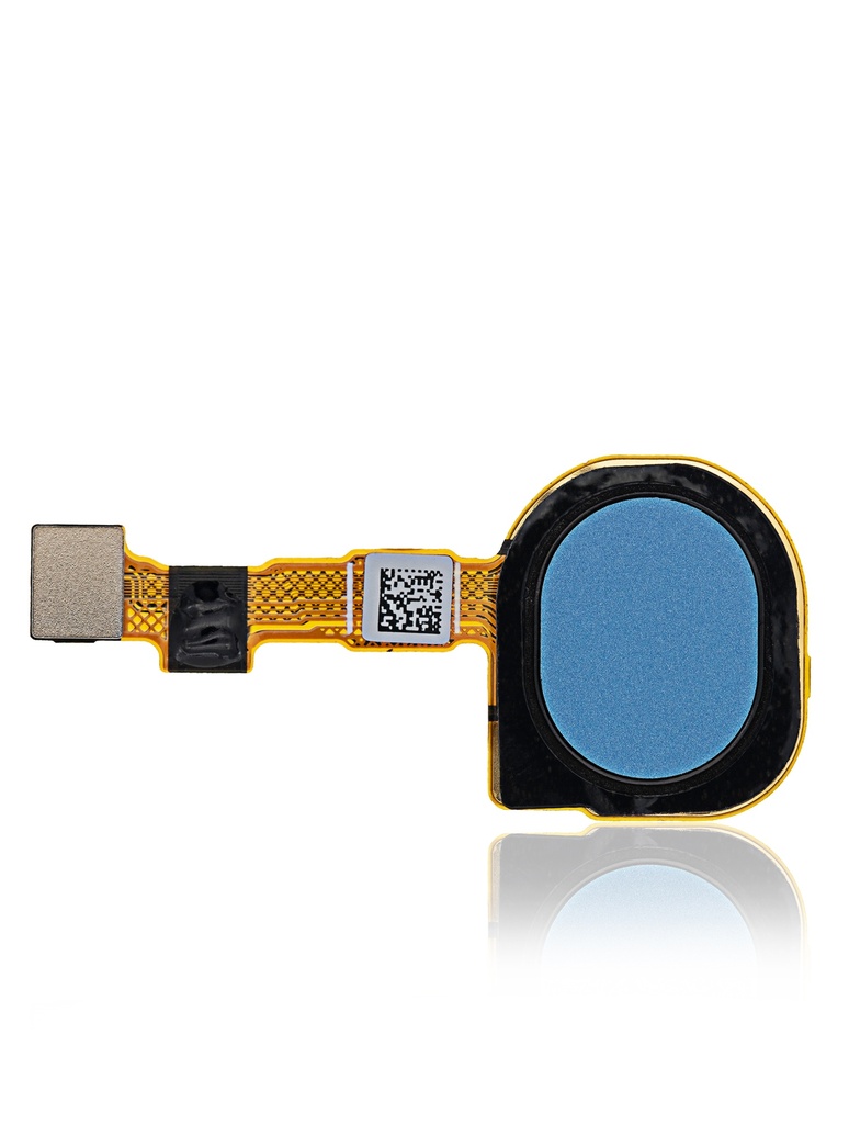 Lecteur d'empreintes digitales avec nappe bouton power compatible Samsung Galaxy A11 A115 2020 - Bleu