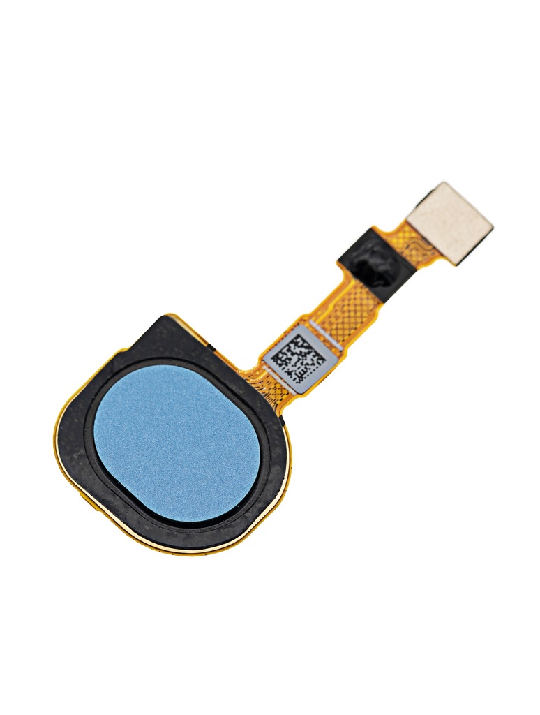 Lecteur d'empreintes digitales avec nappe bouton power compatible Samsung Galaxy A11 A115 2020 - Bleu