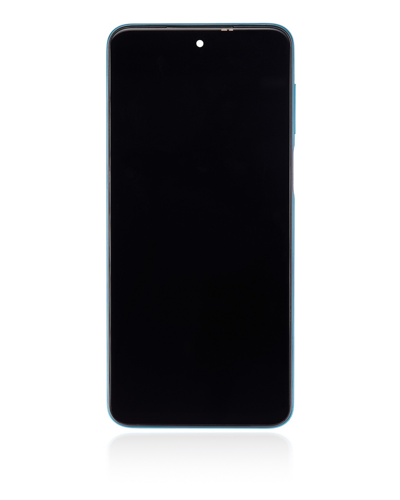 Bloc écran LCD compatible pour XIAOMI Redmi Note 9 Pro 4G (avec chassis) - Reconditionné - Vert Tropicale