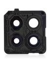 Lentille caméra arrière avec anneau compatible SAMSUNG A42 5G - A426 2020 - Prism Dot White