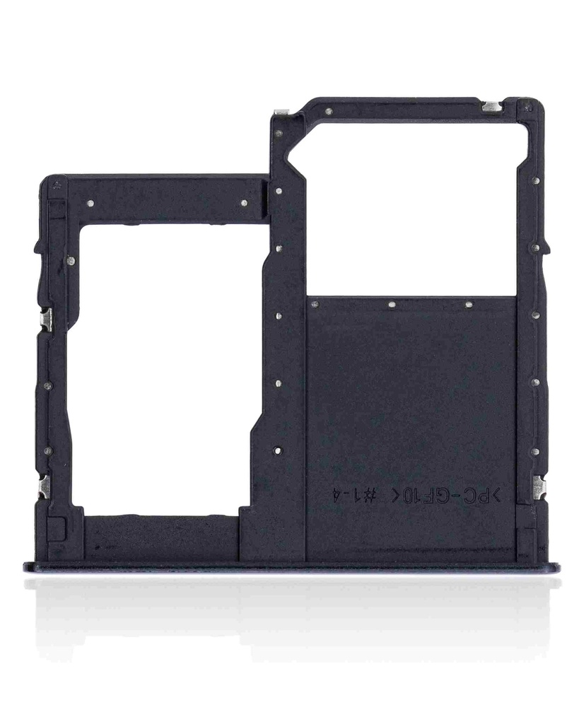 Tiroir SIM compatible SAMSUNG A41 - A415 2020 - Prism Crush Black