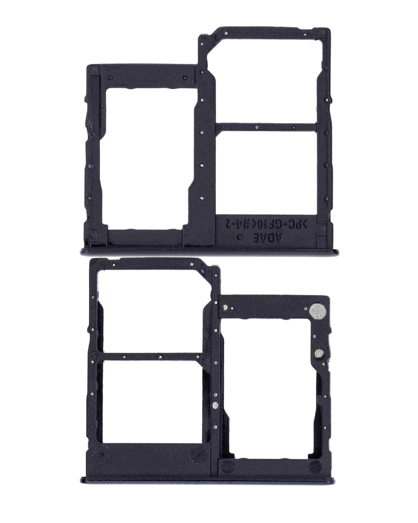Tiroir SIM double compatible SAMSUNG A41 - A415 2020 - Prism Crush Black