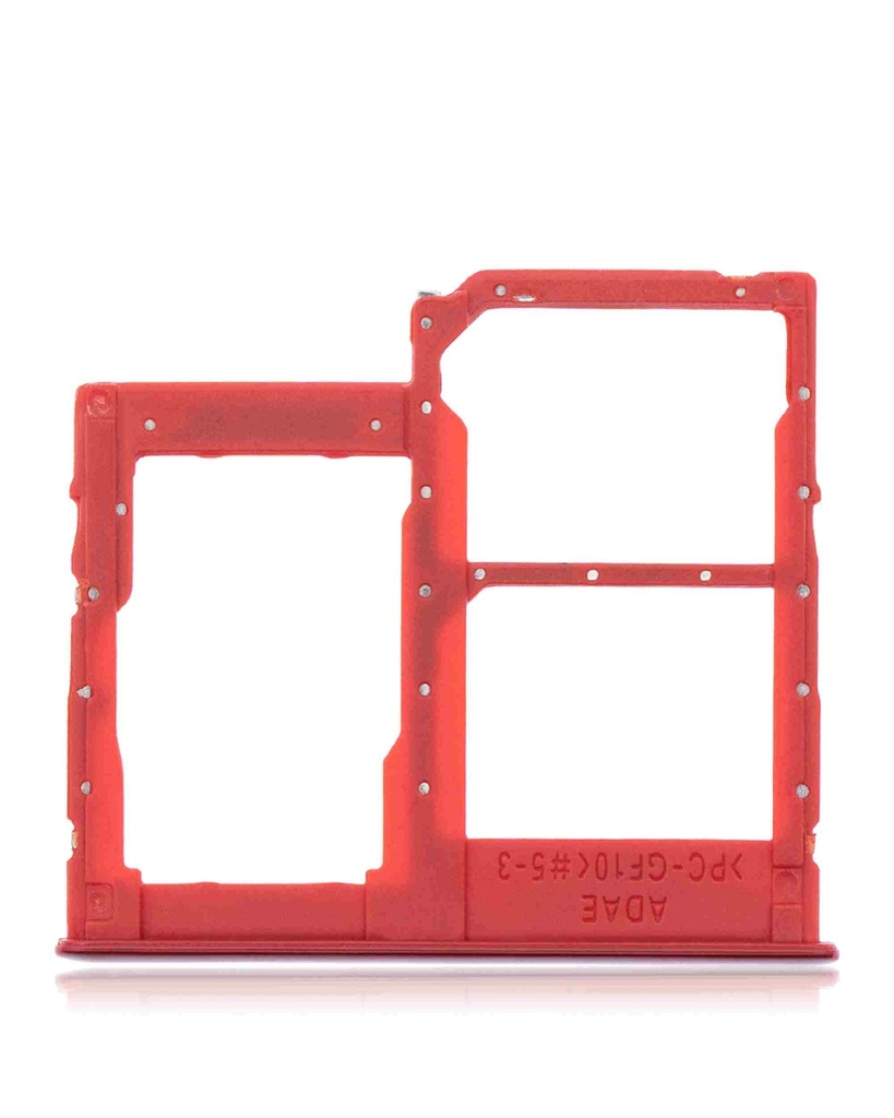 Tiroir SIM double compatible SAMSUNG A41 - A415 2020 - Prism Crush Red
