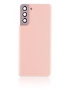 Vitre arrière avec lentille caméra compatible Samsung Galaxy S21 Plus - Sans Logo - Aftermarket Plus - Phantom Pink