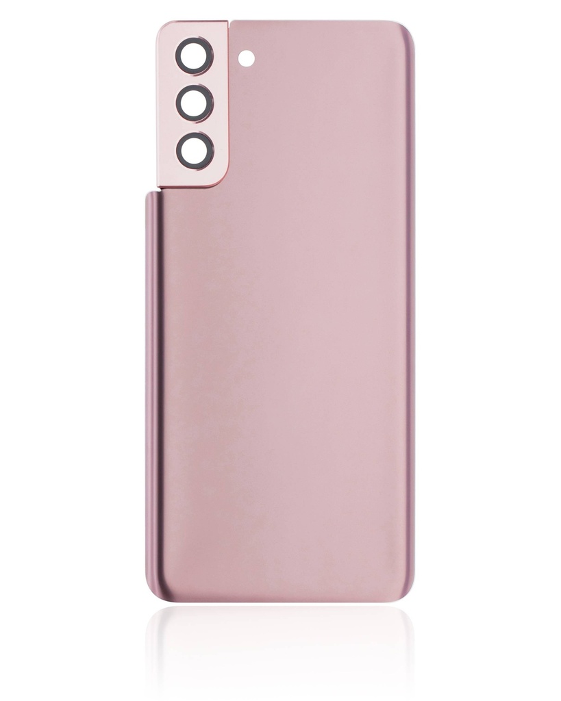 Vitre arrière avec lentille caméra compatible Samsung Galaxy S21 Plus - Sans Logo - Aftermarket Plus - Phantom Gold