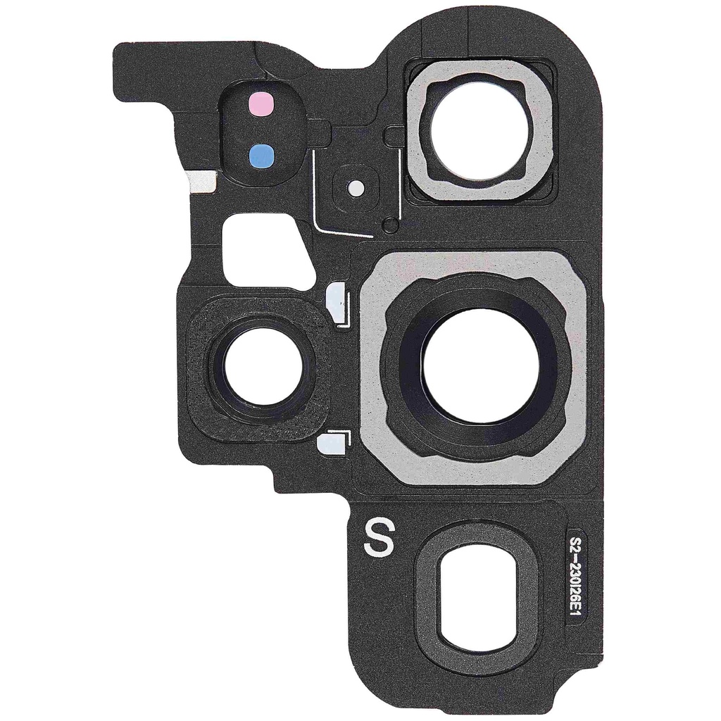 Lentille caméra arrière avec anneau compatible SAMSUNG S23 Ultra 5G - Blanc