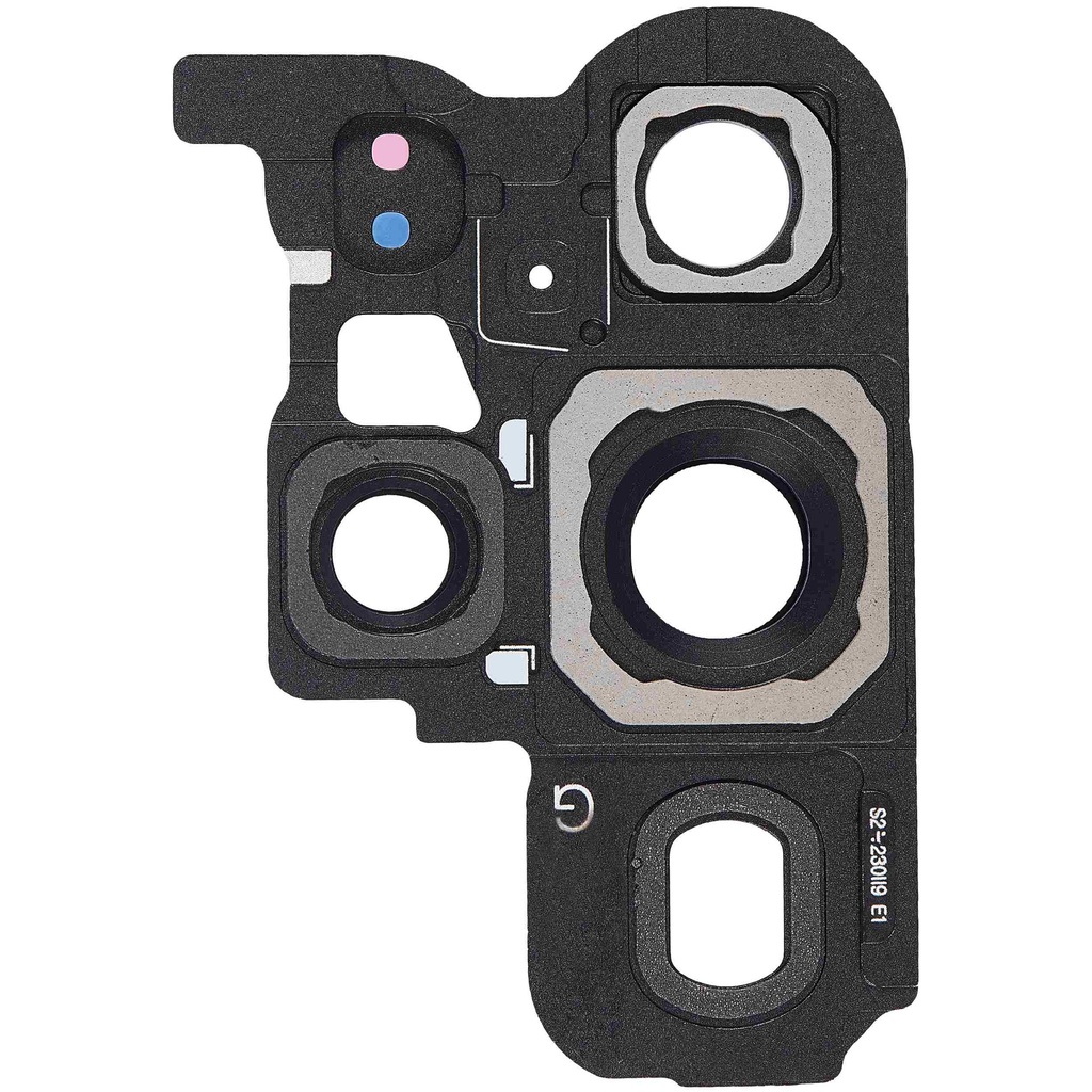 Lentille caméra arrière avec anneau compatible SAMSUNG S23 Ultra 5G - Crème