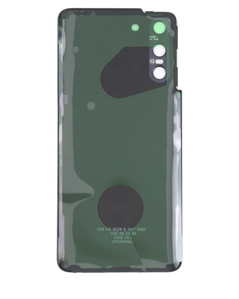 Vitre arrière avec lentilleSamsung Galaxy S21 5G - Sans Logo - Aftermarket Plus - Phantom Gray caméra compatible