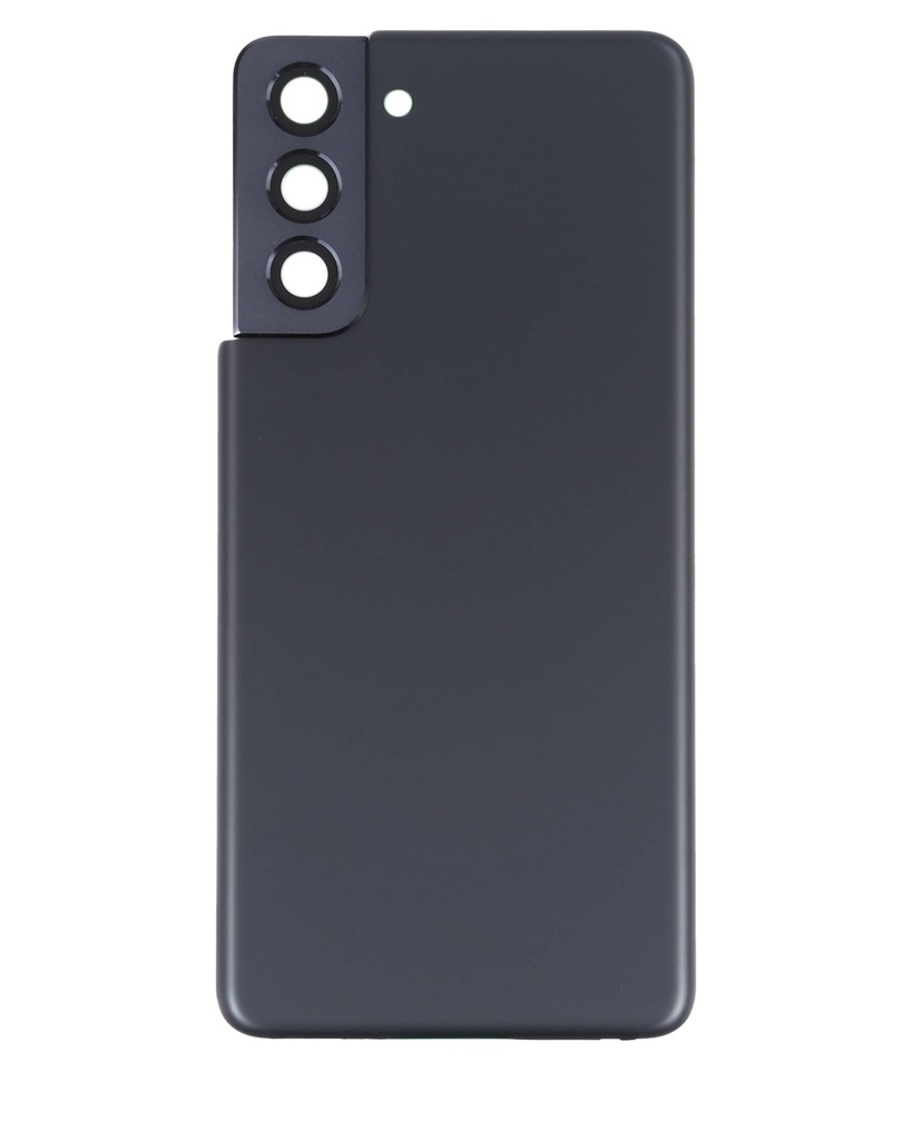Vitre arrière avec lentilleSamsung Galaxy S21 5G - Sans Logo - Aftermarket Plus - Phantom Gray caméra compatible