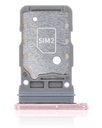 Tiroir SIM double compatible Samsung Galaxy S21 - Phantom Pink