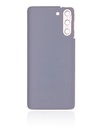 Vitre arrière avec lentille caméra compatible Samsung Galaxy S21 5G - Sans Logo - Aftermarket Plus - Phantom Pink