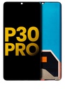 Bloc écran OLED pour Huawei P30 Pro - Noir - avec châssis