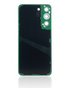 Vitre arrière avec lentille caméra compatible Samsung Galaxy S22 5G - Sans Logo - Aftermarket Plus - Blanc