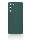 Vitre arrière avec lentille caméra compatible Samsung Galaxy S22 5G - Sans Logo - Aftermarket Plus - Vert