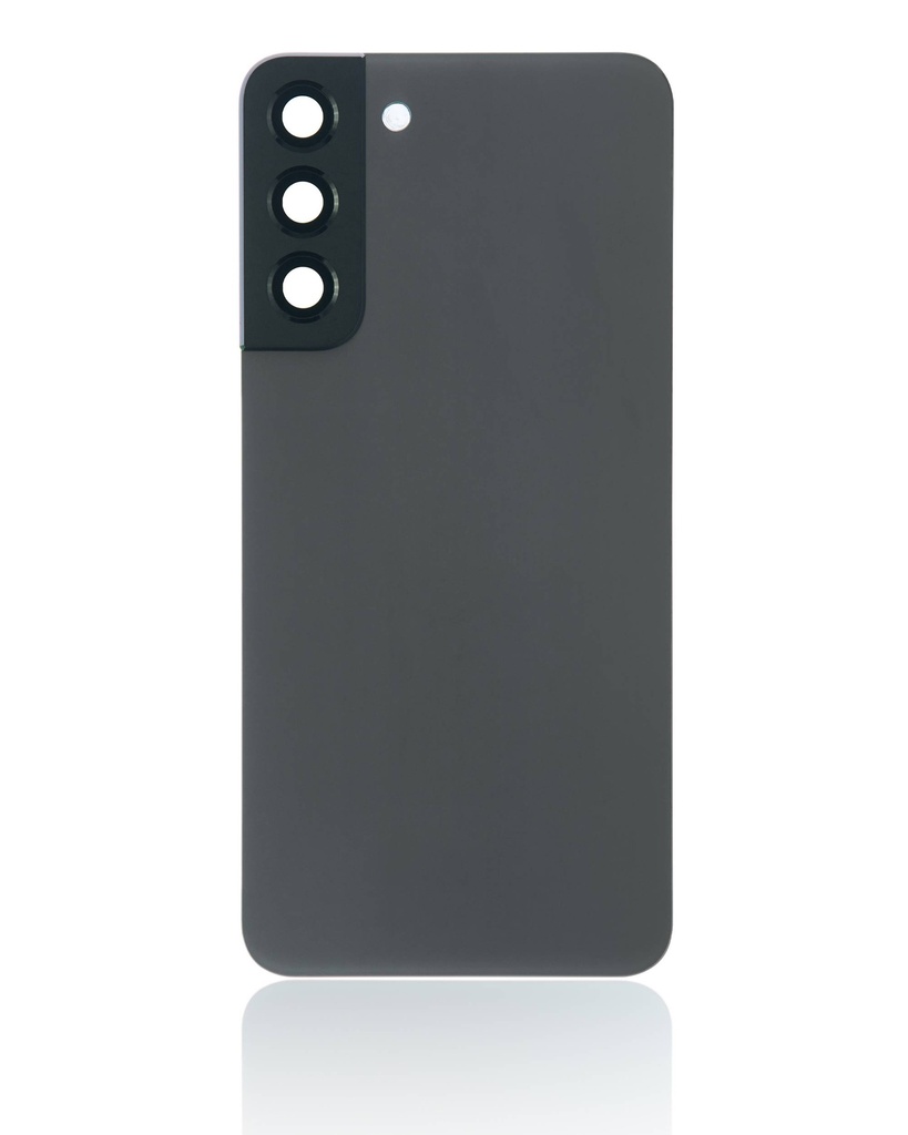 Vitre arrière avec lentille caméra compatible Samsung Galaxy S22 Plus 5G - Sans Logo - Aftermarket Plus - Graphite